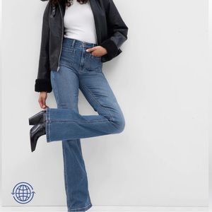 GAP Women’s High Rise 70’s Flare Jeans Size 24/00 Petite